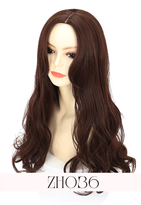 LONG WAVY WIGS WITHOUT BANGS Zaras Hair