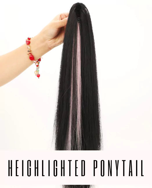 HIGHLIGHTED CATCHER PONYTAIL