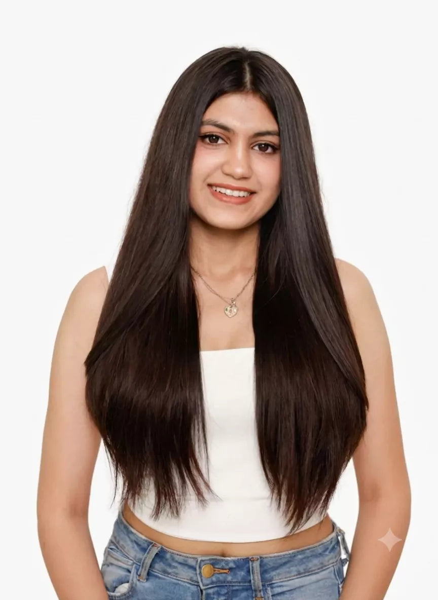 Classic 7 Set Clip-in Extensions - Straight